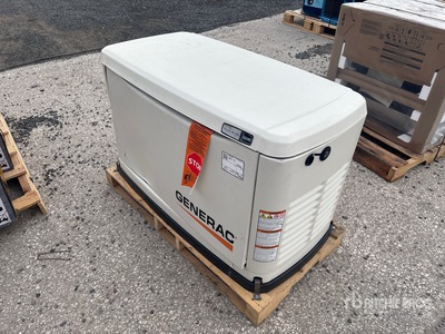 Generac 7290 26 kW Skid-Mounted Generator Set (Unused)