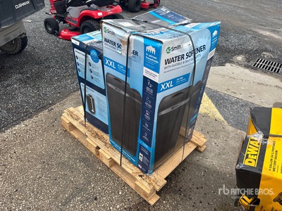 Quantity of (2) A.O. Smith Water Softeners (Unused)