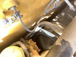 Engine with A/C Compressor