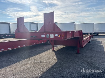 2000 Trail-Eze RG5018P-3 100000 lb Tri/A Step Deck Trailer