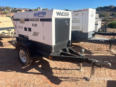 Wacker G-25 Generator Set