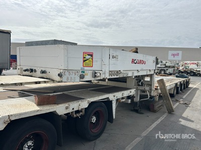 2001 Goldhofer STZL 5-37/80AA 5/AXLES Lowboy Trailer