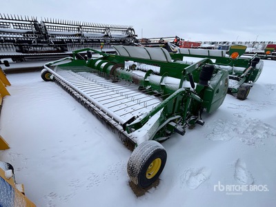 John Deere 615P 15 ft Belt Combine Pickup Header