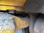 Undercarriage with Left Track Tensioner