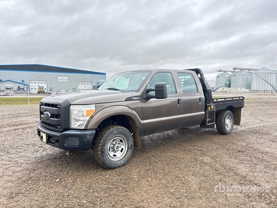 2016 Ford F-350 XL 4x4 Extended Cab 平台トラック