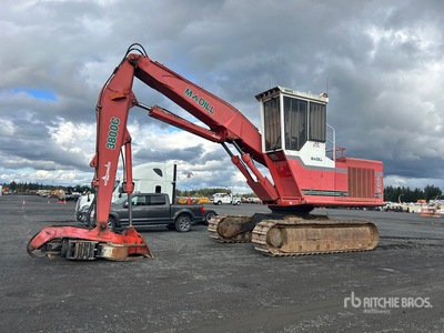 2012 Madill 3800C Truck Mounted Heel Boom Chargeuse de grumes