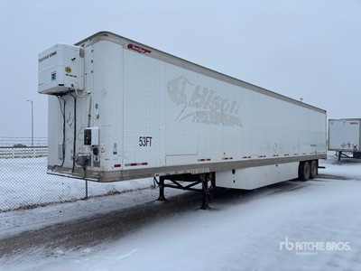 2012 Great Dane 53 ft x 102 in T/A Heated Gesloten aanhangwagen
