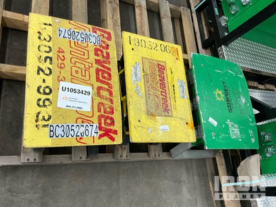 Lot of (4) - 3 Gen Sets, 1 Forklift Jib