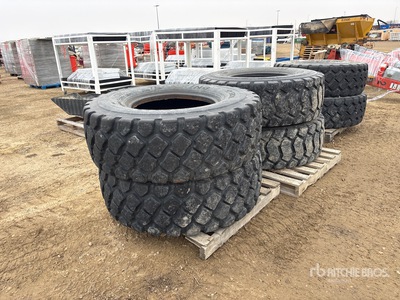 Quantity of (6) 17.5R25 Tyres