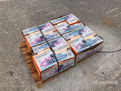 Quantity of (8) Daewoo DCS2016E Electric チェーンソー (Unused)