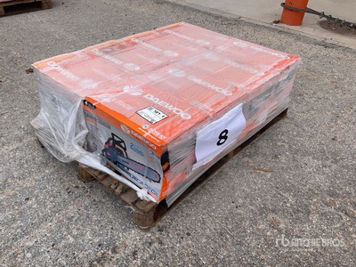 Quantity of (8) Daewoo DACS4516 Electric Chain Saw (Unused)