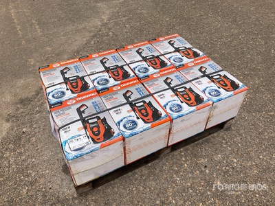 Quantity of (8) Daewoo DAX100-1200W Angle Grinder (Unused)