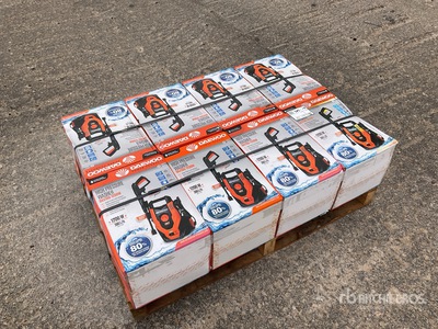 Quantity of (8) Daewoo DAX100-1200W Angle Grinder (Unused)