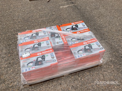 Quantity of (7) Daewoo DALCHS18-10 Kettensäge (Unused)