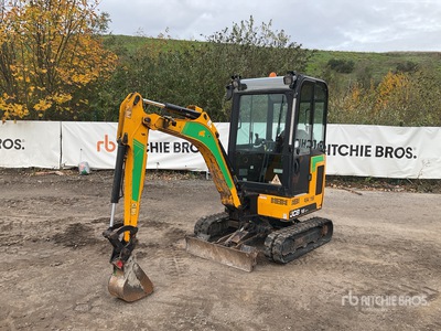 2018 JCB 16c-1 حفارة صغيرة