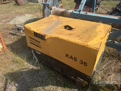 Atlas Copco XAS36 Air Compressor (Inoperable)