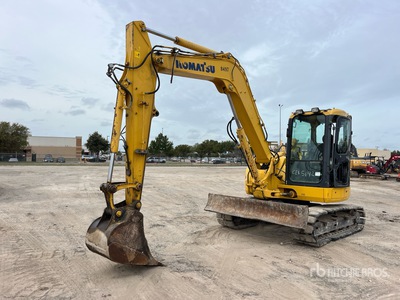 2018 Komatsu PC88MR-10 Excavatrice sur chenilles