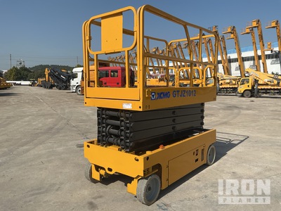 2018 XCMG GTJZ1012 Electric Scissor Lift