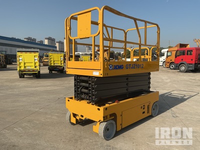 2018 XCMG GTJZ1012 Electric Scissor Lift