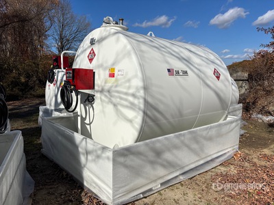2026 AM Tank 2300 Diesel 2376 gal Skid Mounted Steel Storage and Dispensing Fuel Tank (Unused)