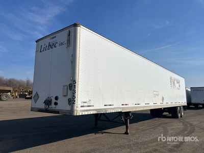 2004 Manac 94253 53 ft T/A Semi-remorque fourgon