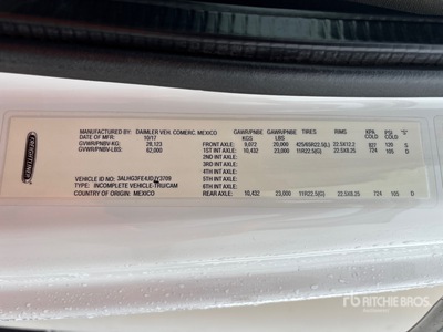 2018 Freightliner 114SD 8x4 Volumetric Mixer Truck