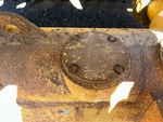 Undercarriage with Left Track Tensioner