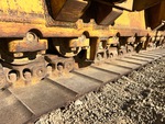 Undercarriage with Left Track Rollers