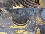 Undercarriage with Left Track Tensioner