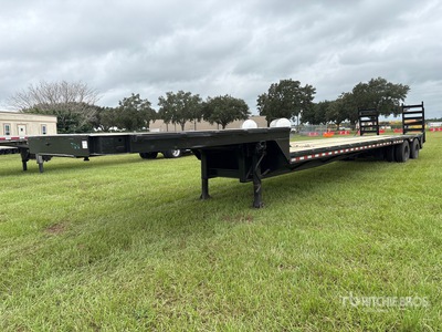 1973 Fontaine 42 ft T/A Step Deck Trailer