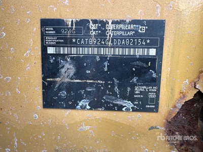 2007 Cat 924G Pala cargadora
