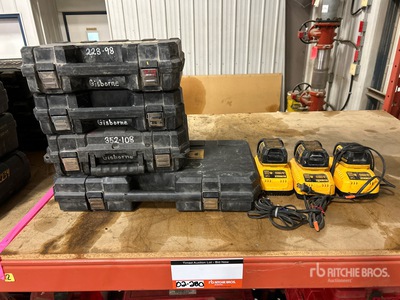 Quantity of Dewalt Cordless Tools