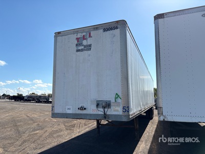 1999 Wabash 53 ft x 102 in T/A Gesloten aanhangwagen