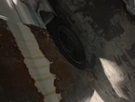 Chassis with Right Rear Tire