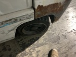 Chassis with Left Rear Tire