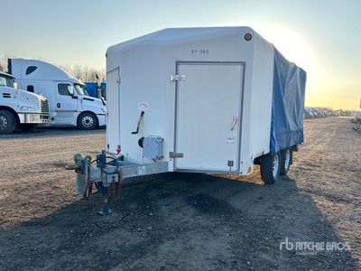 2003 J & L 13 ft T/A Enclosed Trailer