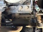 Engine with A/C Compressor