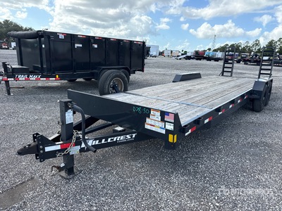 2025 HILLCREST 14242SE 30 ft T/A Equipment Trailer
