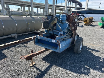 Gorman Rupp PA6A6O-F4L Trailer-Mounted Pompa per acqua