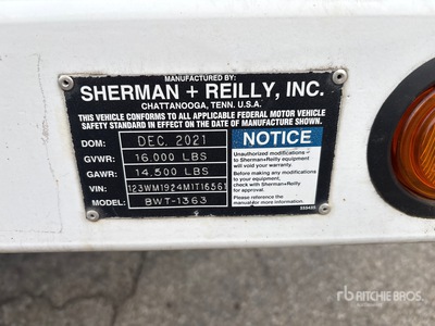 2021 Sherman & Reilly BWT-1363RC-T Spanner