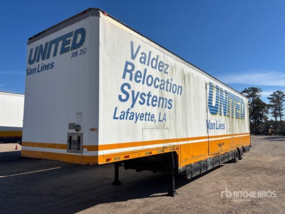 1995 Kent 48 ft x 102 in T/A Semi-remorque fourgon