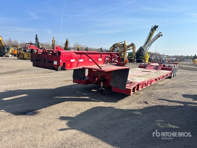 1987 Witzco Challenger RG50 Tri/A Removable Gooseneck Low Loader