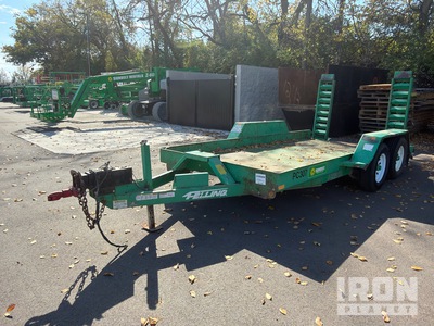 2013 Felling FT-10P 13 ft T/A Equipment Trailer