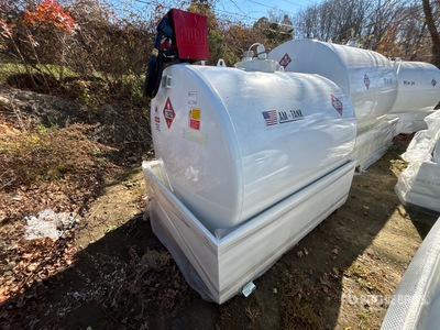 2026 AM Tank 1000 Diesel 1050 gal Skid Mounted Steel Diesel Storage and Dispensing タンク (Unused)