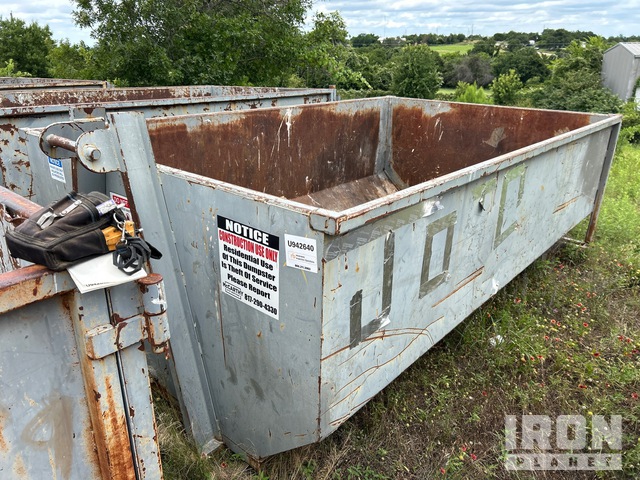 13 ft 10 cyd Roll-Off Container