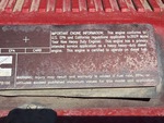Motor with Emission Label