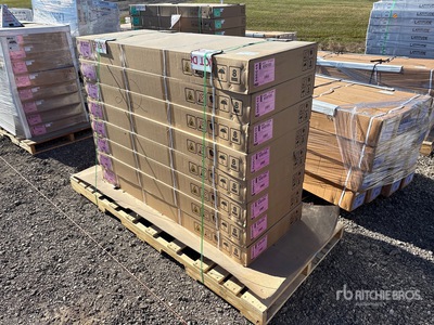 Quantity of (8) Leer HF650M Quad-Folding Tonneau Cover (Unused)