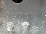 General Appearance with Frame Stamp Serial Number/VIN Photo