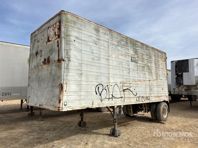 Utility 22 ft x 96 in S/A Van Trailer