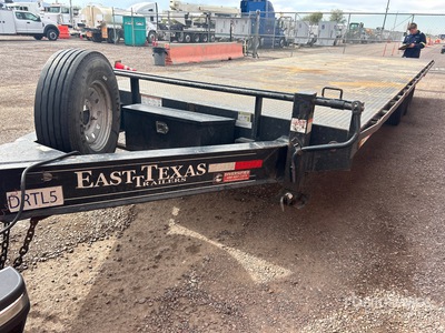 2023 East Texas Trailers T/A Equipment Trailer
